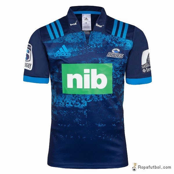 Camiseta Rugby Blues Replica Segunda Ropa 2018 Azul